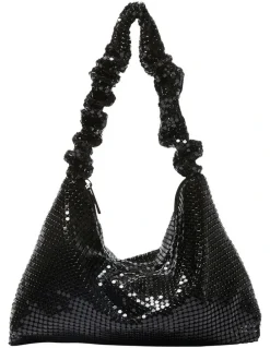 Ravella Disco Bag in Black Mesh