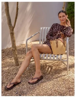Ravella Gaze Tote Bag in Tan/Raffia
