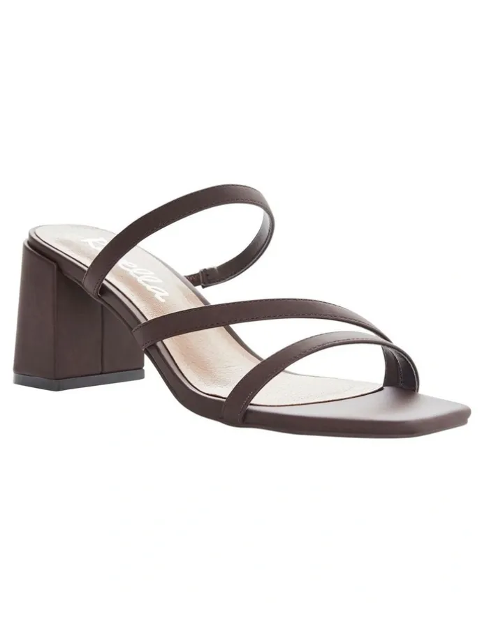 Ravella Geisha Sandals in Chocolate Smooth