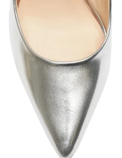 Ravella Harbour Heeled Shoes In Silver Metallic