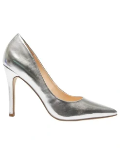 Ravella Harbour Heeled Shoes In Silver Metallic