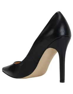 Ravella Harbour Heeled Shoes in Black Smooth