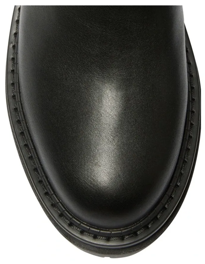 Ravella Highway Knee Boots in Black