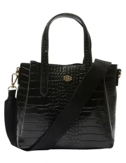 Ravella H-Jada Bag in Black Croc
