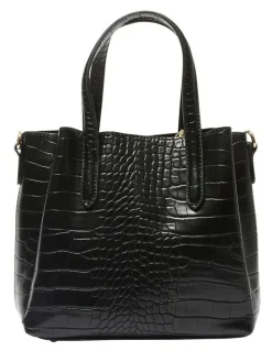 Ravella H-Jada Bag in Black Croc
