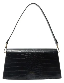 Ravella H-June Bags in Black Croc