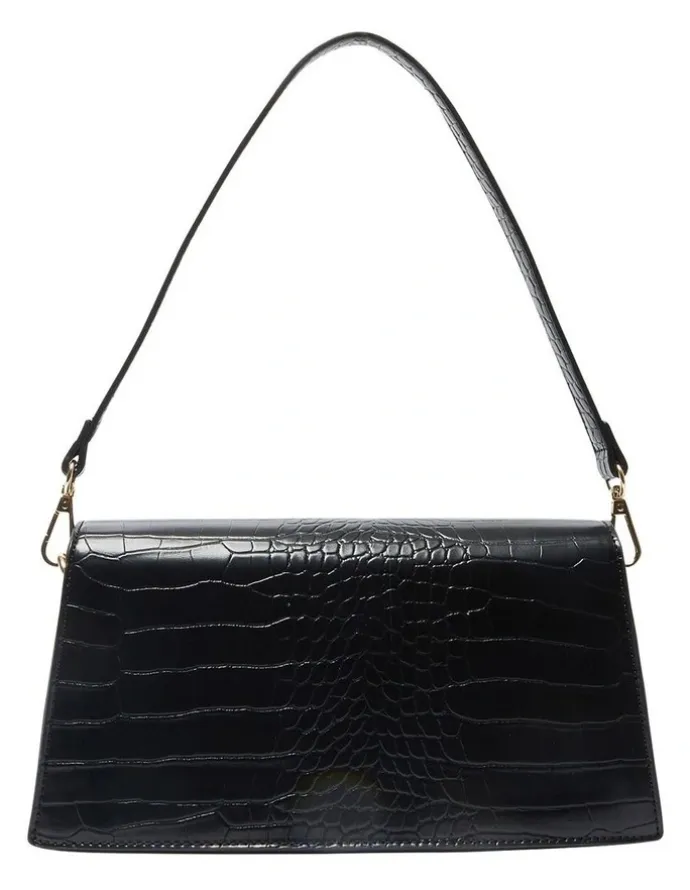 Ravella H-June Bags in Black Croc