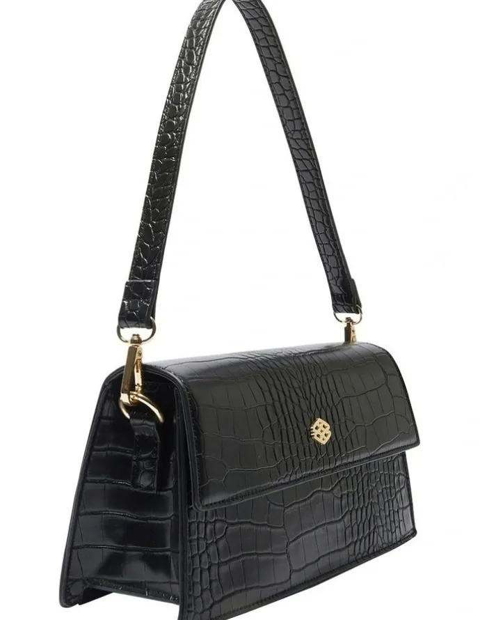 Ravella H-June Bags in Black Croc
