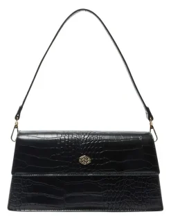 Ravella H-June Bags in Black Croc