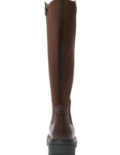 Ravella Hunter Boots in Chocolate