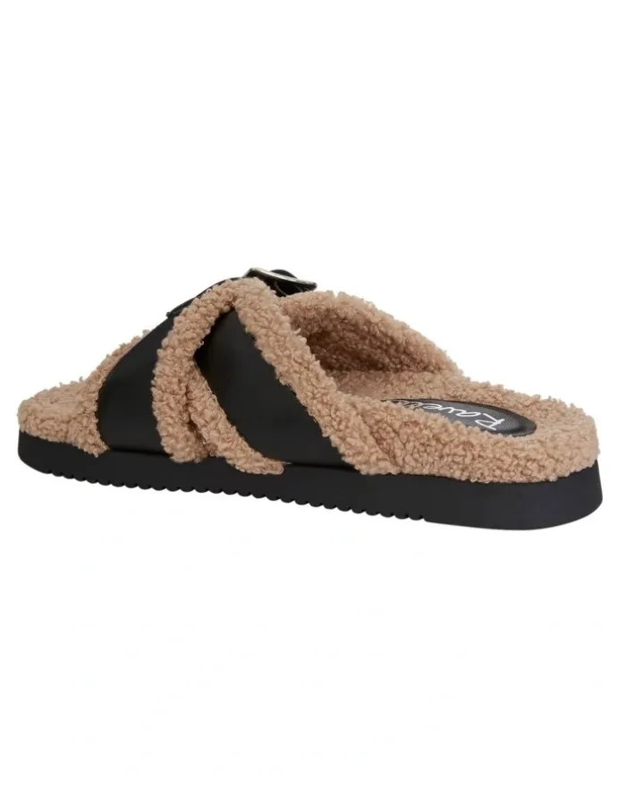 Ravella Ida Sandals in Black / Natural