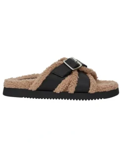 Ravella Ida Sandals in Black / Natural