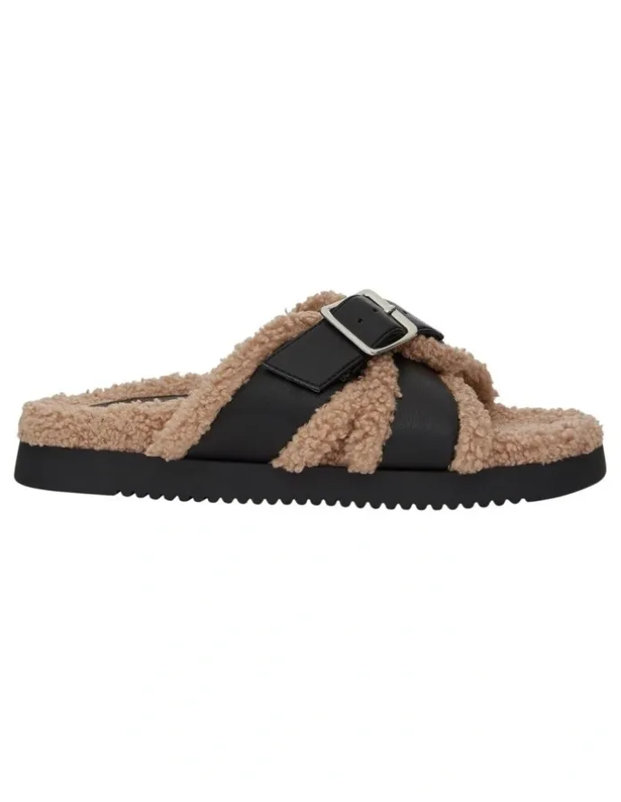 Ravella Ida Sandals in Black / Natural