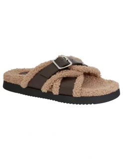 Ravella Ida Sandals in Chocolate / Natural