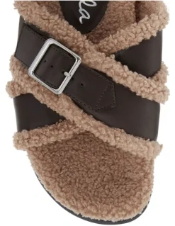 Ravella Ida Sandals in Chocolate / Natural