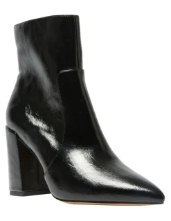 Ravella Jada Boots in Black Hi-Shine