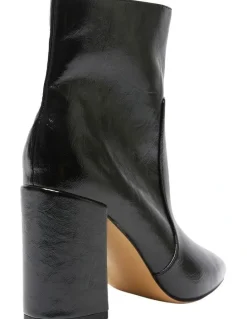 Ravella Jada Boots in Black Hi-Shine