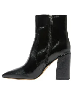 Ravella Jada Boots in Black Hi-Shine