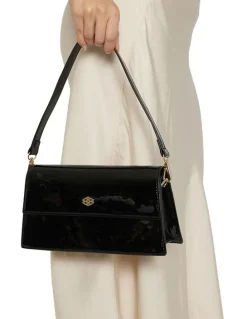 Ravella June Bag in Black Patent