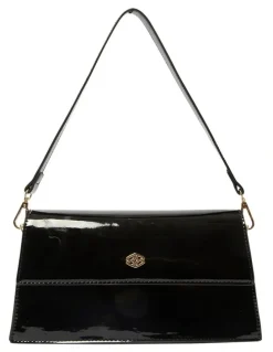 Ravella June Bag in Black Patent