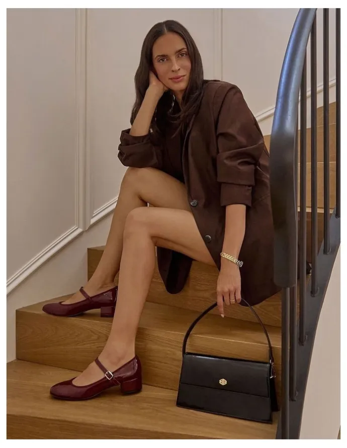 Ravella June Bag in Black Patent