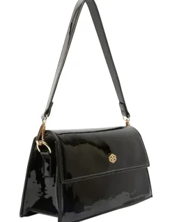 Ravella June Bag in Black Patent