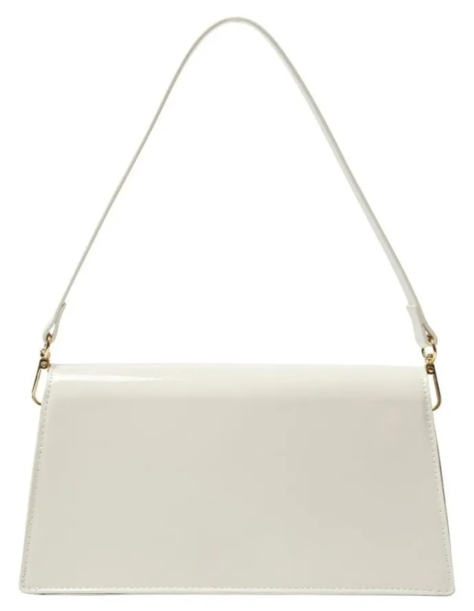 Ravella June Bag in Bone Patent