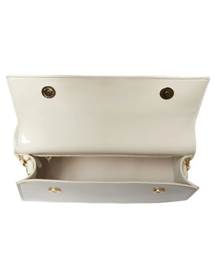 Ravella June Bag in Bone Patent