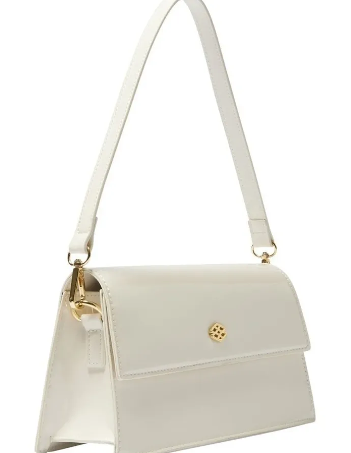 Ravella June Bag in Bone Patent