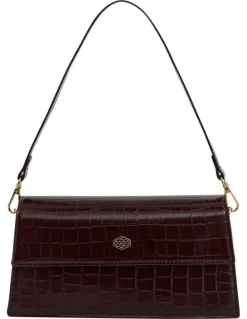 Ravella June Shoulder Bag in Bordeaux Coc