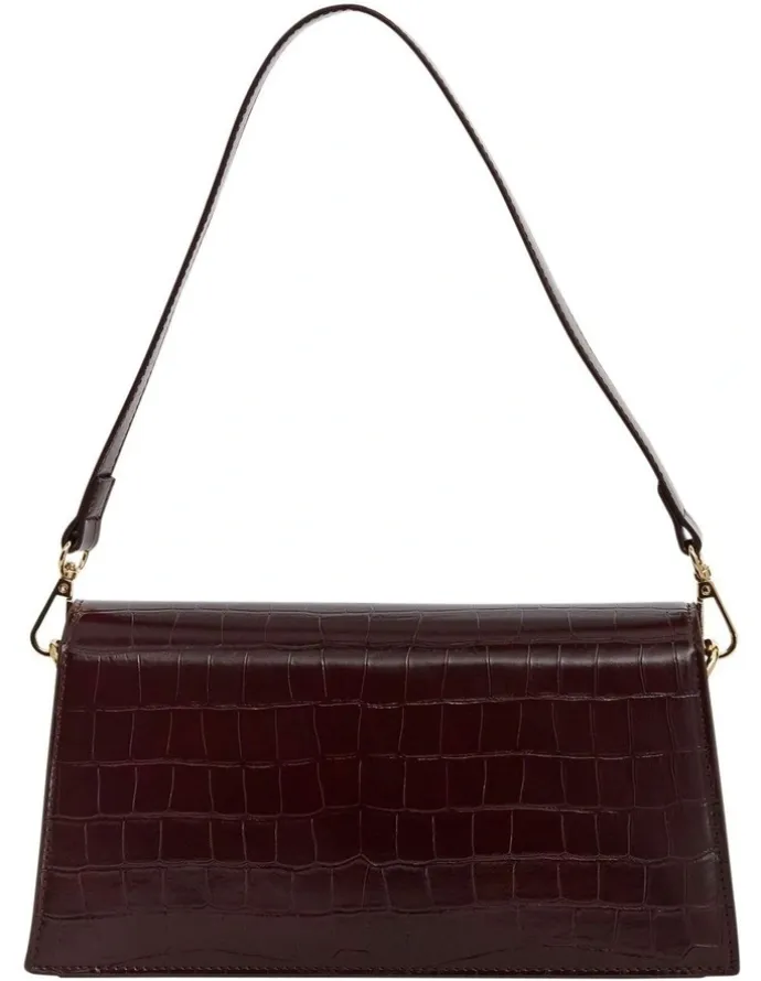 Ravella June Shoulder Bag in Bordeaux Coc