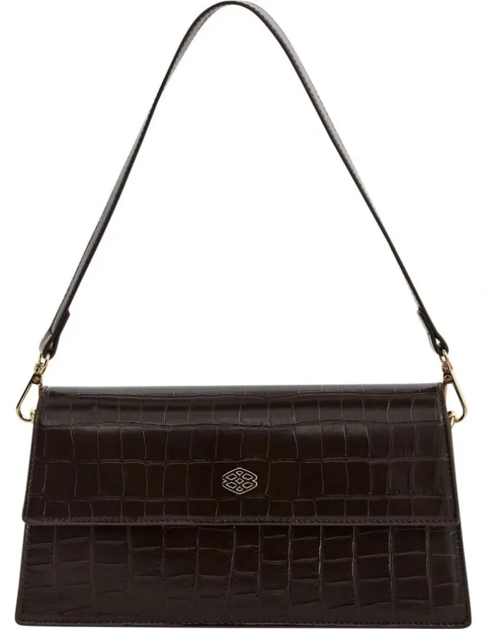 Ravella June Shoulder Bag in Chocolate Coc