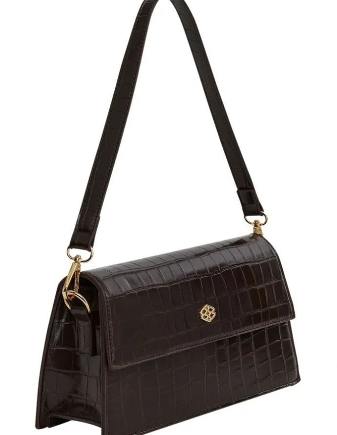 Ravella June Shoulder Bag in Chocolate Coc