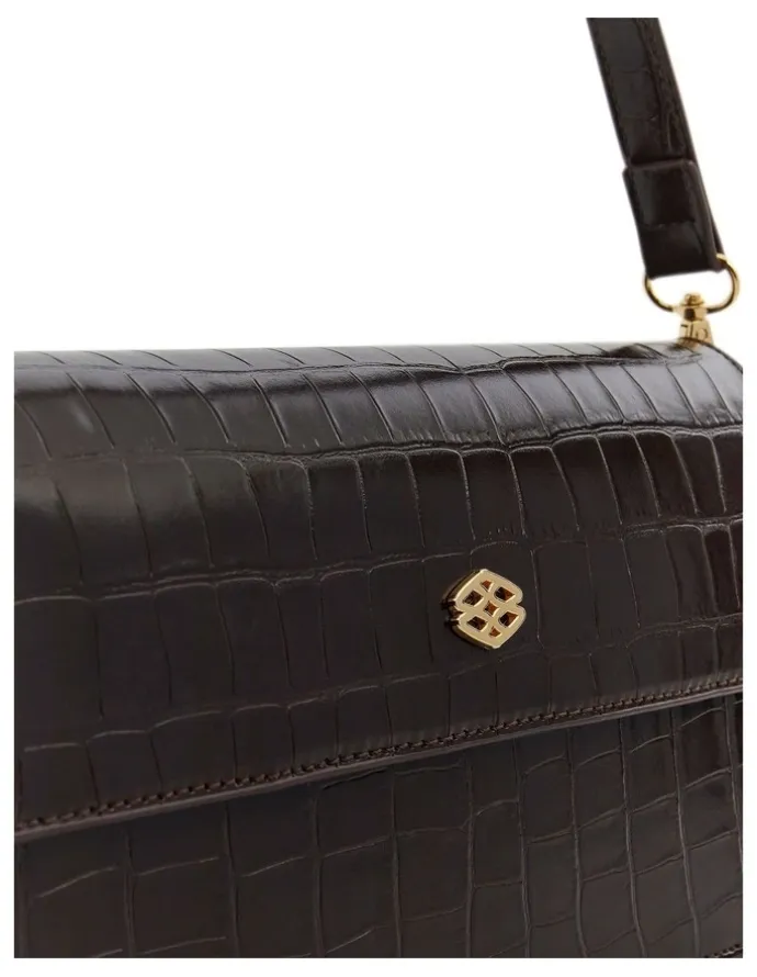 Ravella June Shoulder Bag in Chocolate Coc