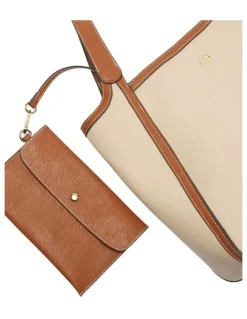Ravella Kasey Tote Bag in Beige