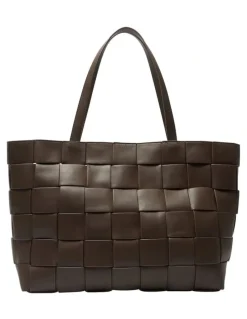 Ravella Lisa Tote Bag in Chocolate Weave