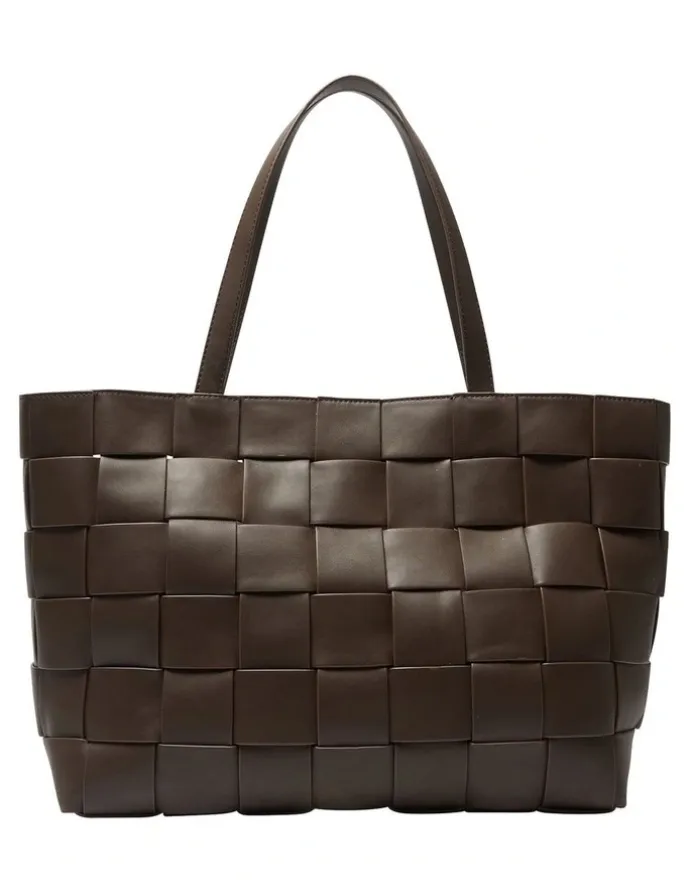 Ravella Lisa Tote Bag in Chocolate Weave