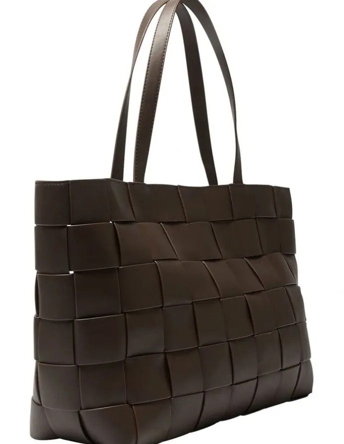 Ravella Lisa Tote Bag in Chocolate Weave