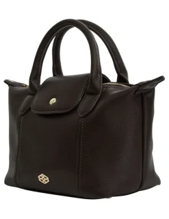 Ravella Liv Shoulder Bag in Chocolate Pebble
