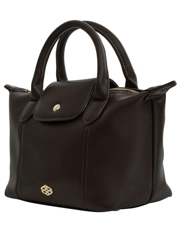 Ravella Liv Shoulder Bag in Chocolate Pebble