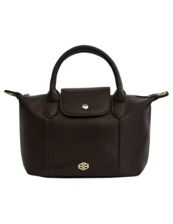Ravella Liv Shoulder Bag in Chocolate Pebble