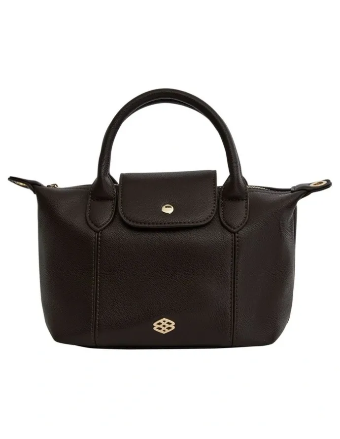 Ravella Liv Shoulder Bag in Chocolate Pebble