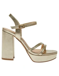 Ravella Lulu Sandals in Soft Gold Smooth