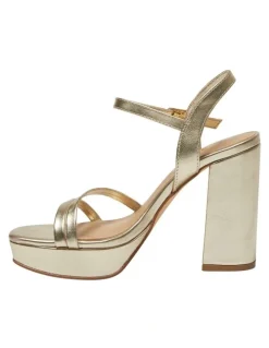 Ravella Lulu Sandals in Soft Gold Smooth