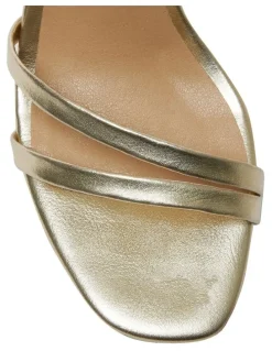 Ravella Lulu Sandals in Soft Gold Smooth