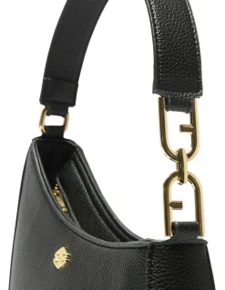 Ravella Nadia Shoulder Bag in Black Pebble