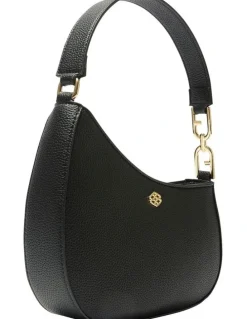 Ravella Nadia Shoulder Bag in Black Pebble