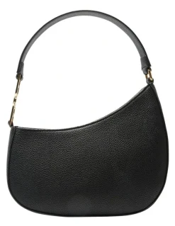 Ravella Nadia Shoulder Bag in Black Pebble