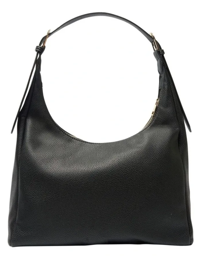 Ravella Naomi Shoulder Bag in Black Pebble