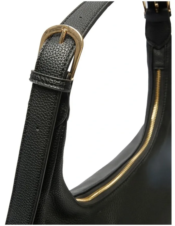 Ravella Naomi Shoulder Bag in Black Pebble